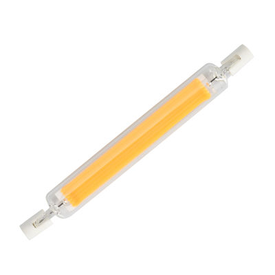 HIGH BRIGHTNESS R7S 118 LED BULB  7.6W 112lm/W 3000K FML-001 WITH SEMICONDUCTOR TECHNOLOGY